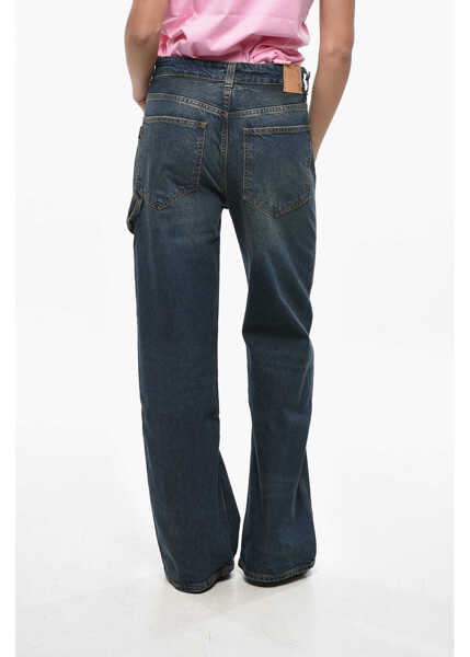 Blugi drepti HAIKURE Low Waist Wide Leg Winona Jeans 27Cm Blue Femei (BM 19306865) 2