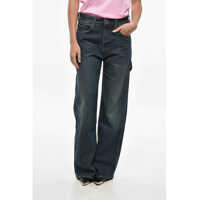 Blugi drepti Low Waist Wide Leg Winona Jeans 27Cm Femei