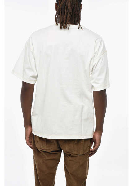 Tricouri Diesel Front Printed T-Boxt-N12 Crew-Neck T-Shirt White Barbati (BM 19306868) 2