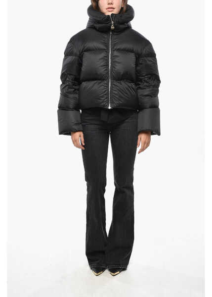 Jachete IENKI IENKI Padded Kenny Jacket With Hood Black Femei (BM 19306874) 4