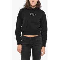 Bluze de trening Brushed Cotton Reggy Cropped Fit Hoodie Femei