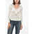 Ermanno Scervino Cashmere Blend Sweater With Lace Embellishment White
