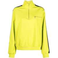 Bluze de trening Nylon Sweatshirt With Contrasting Side Band And Breast Pocke Femei