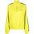 Tory Burch Nylon Sweatshirt With Contrasting Side Band And Breast Pocke Yellow