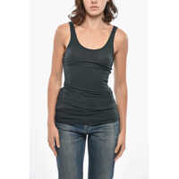 Bluze Standard Solid Color Ribbed Tank Top Femei