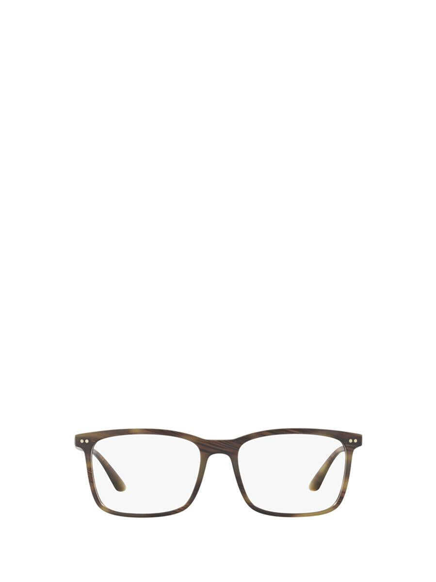 Ochelari de soare Giorgio Armani Giorgio Armani Eyeglasses MATTE STRIPED OLIVE Barbati (BM 19308291) 1