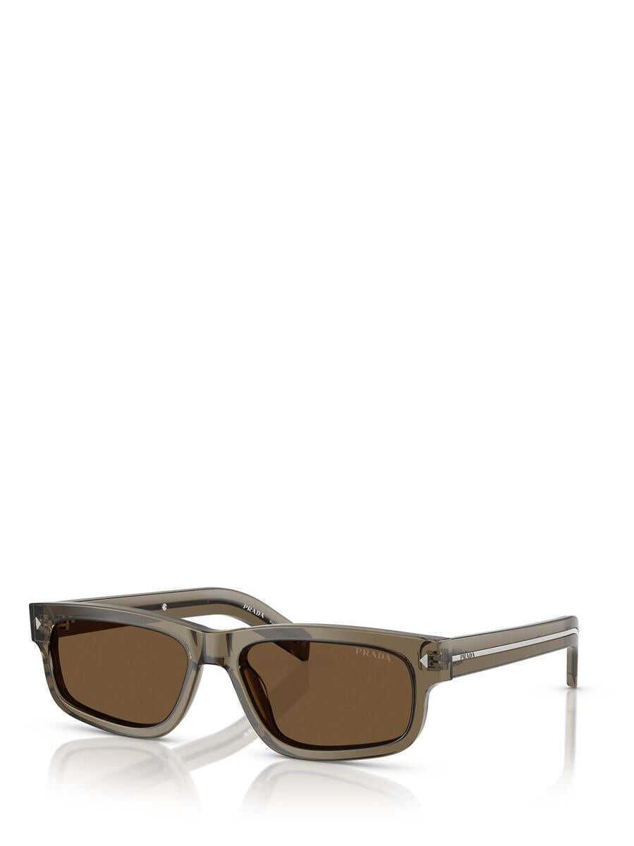 Ochelari de soare Prada Prada Eyewear Sunglasses TRANSPARENT TERRA Barbati (BM 19309158) 2
