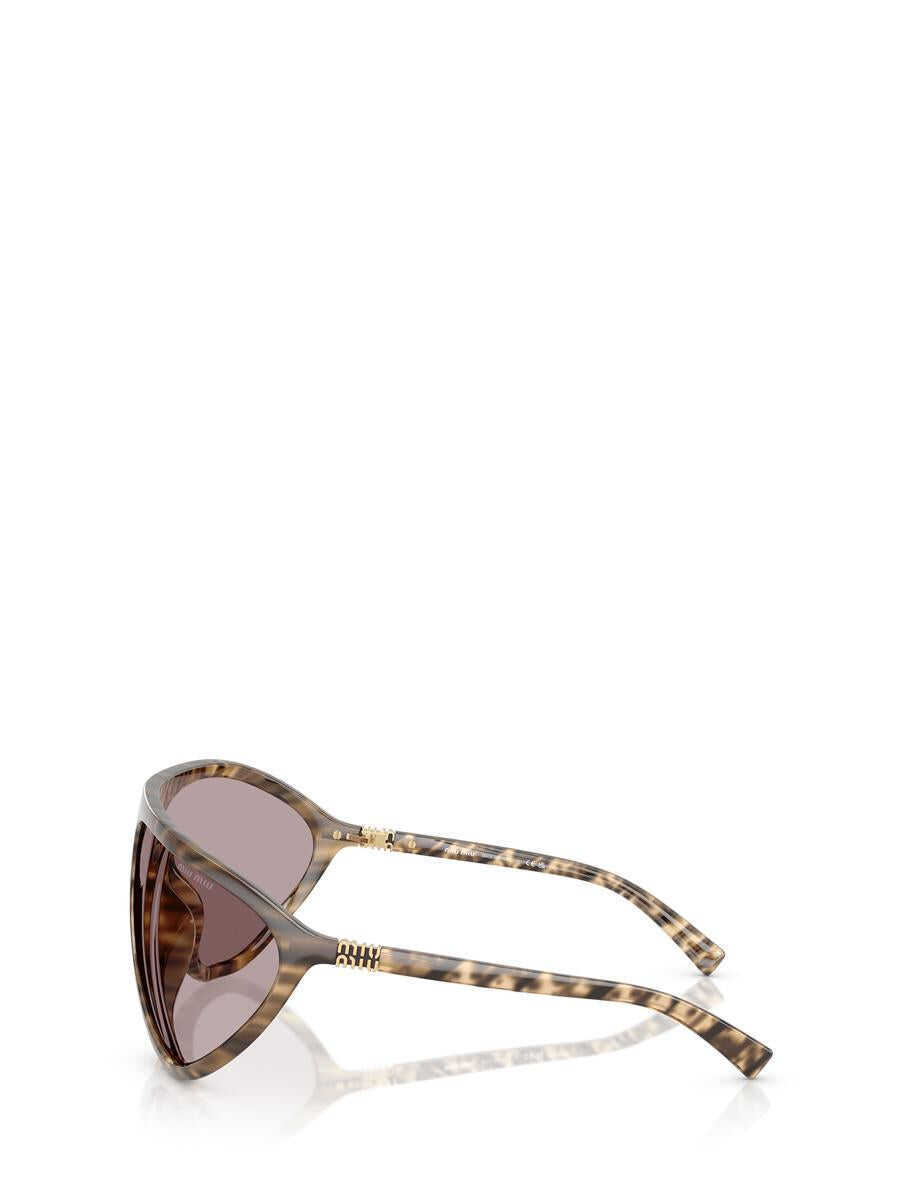 Ochelari de soare MIU MIU EYEWEAR Miu Miu Eyewear Sunglasses Brown Femei (BM 19309230) 3