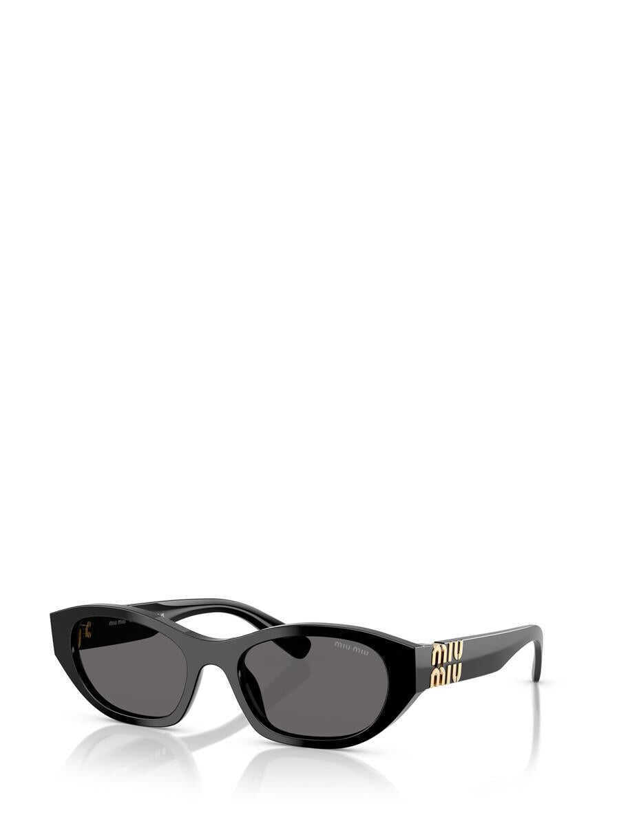 Ochelari de soare MIU MIU EYEWEAR Miu Miu Eyewear Sunglasses Black Femei (BM 19309272) 2