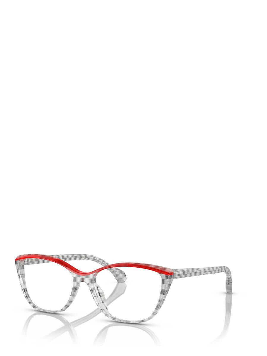 Ochelari de soare ALAIN MIKLI Alain Mikli Eyeglasses NEW DAMIER BLACK WHITE / ROUGE Femei (BM 19309281) 2