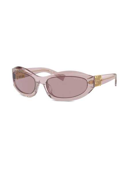 Ochelari de soare MIU MIU EYEWEAR Miu Miu Eyewear Sunglasses MAUVE TRASPARENT Femei (BM 19309374) 2