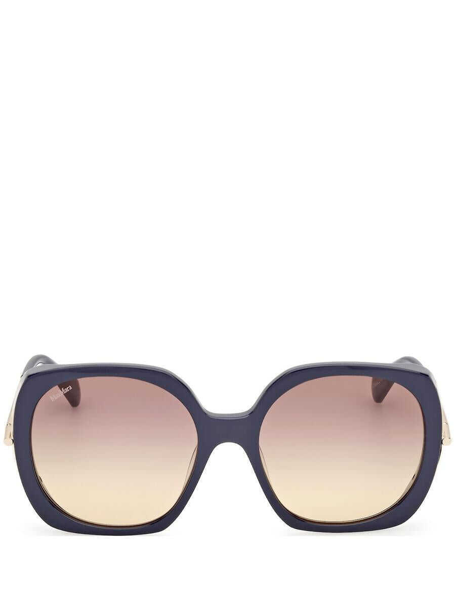Ochelari de soare Max Mara Max Mara Sunglasses SHINY BLUE / SHINY PALE GOLD Femei (BM 19309539) 1