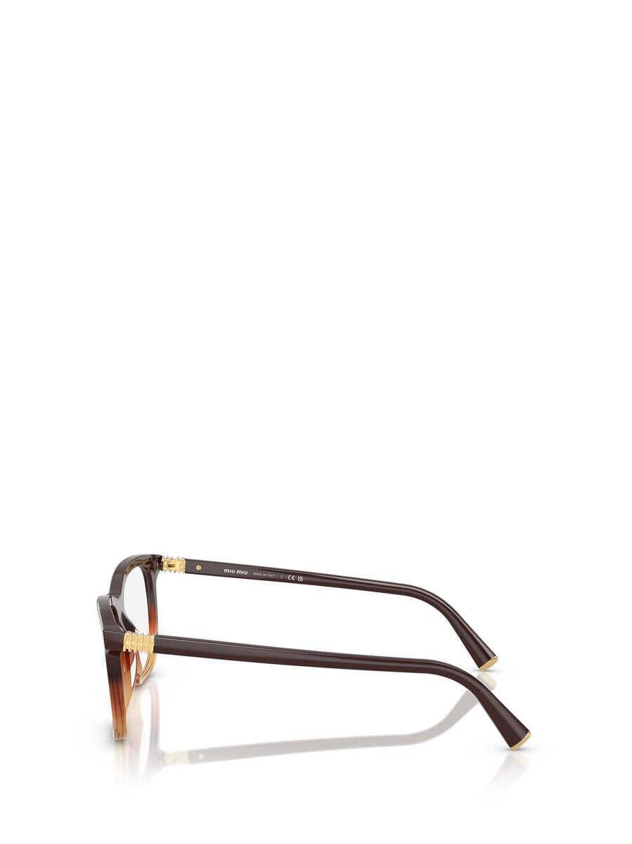 Ochelari de soare MIU MIU EYEWEAR Miu Miu Eyewear Eyeglasses BROWN GRADIENT Femei (BM 19309557) 3