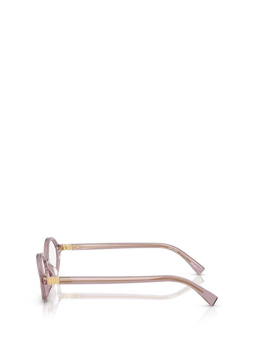 Ochelari de soare MIU MIU EYEWEAR Miu Miu Eyewear Eyeglasses MAUVE TRANSPARENT Femei (BM 19309581) 3