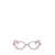 MIU MIU EYEWEAR Miu Miu Eyewear Eyeglasses MAUVE TRANSPARENT