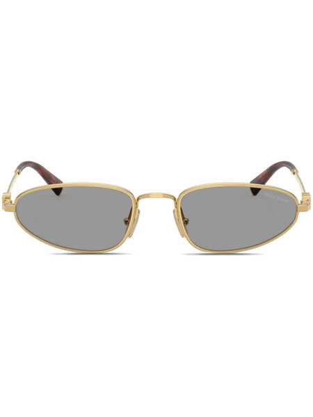 Ochelari de soare MIU MIU EYEWEAR Miu Miu Eyewear Sunglasses GOLD Femei (BM 19309602) 1