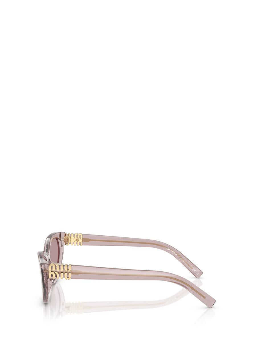 Ochelari de soare MIU MIU EYEWEAR Miu Miu Eyewear Sunglasses MAUVE TRANSPARENT Femei (BM 19309620) 3