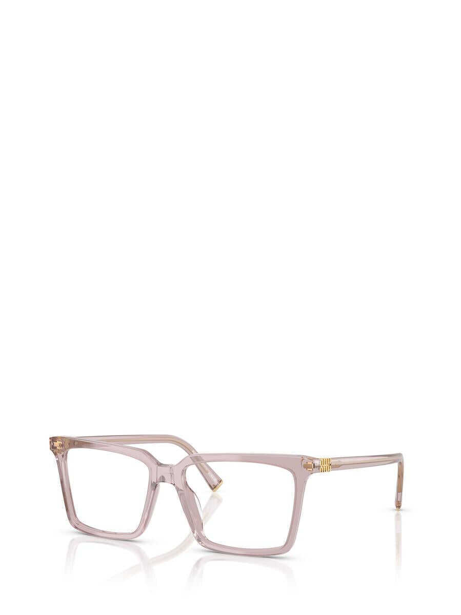 Ochelari de soare MIU MIU EYEWEAR Miu Miu Eyewear Eyeglasses TRANSPARENT MAUVE Femei (BM 19312143) 2
