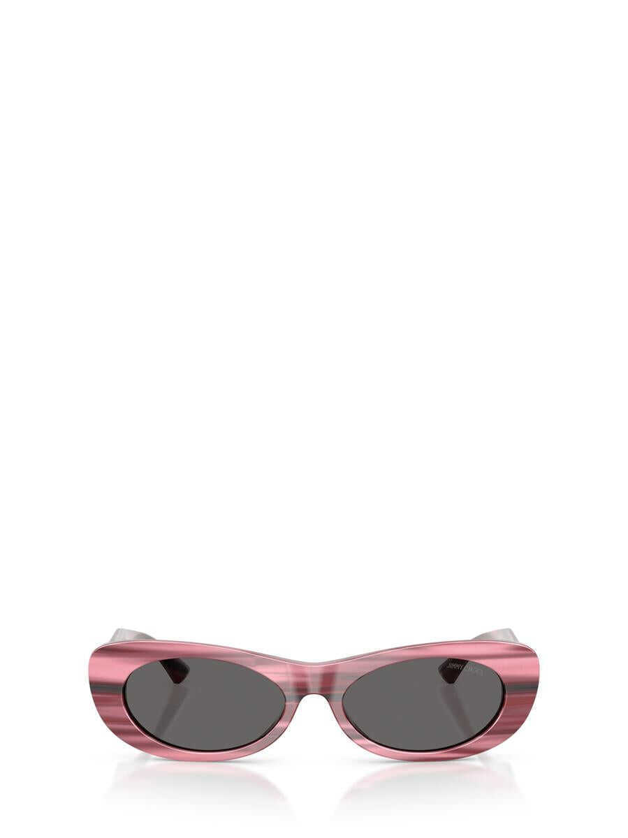 Ochelari de soare Jimmy Choo Jimmy Choo Sunglasses STRIPED CRANBERRY Femei (BM 19317597) 1