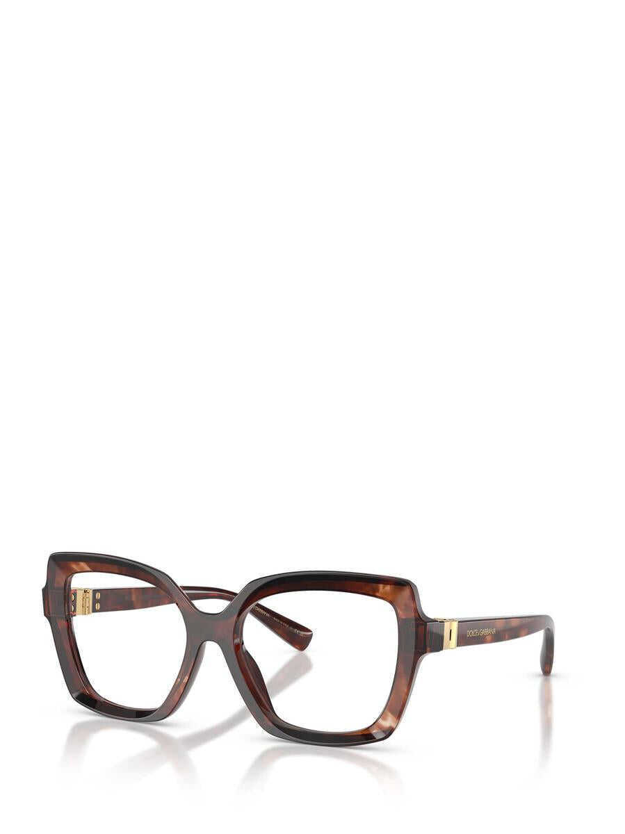 Ochelari de soare Dolce & Gabbana Dolce & Gabbana Eyewear Eyeglasses DARK RED HAVANA Femei (BM 19317828) 2