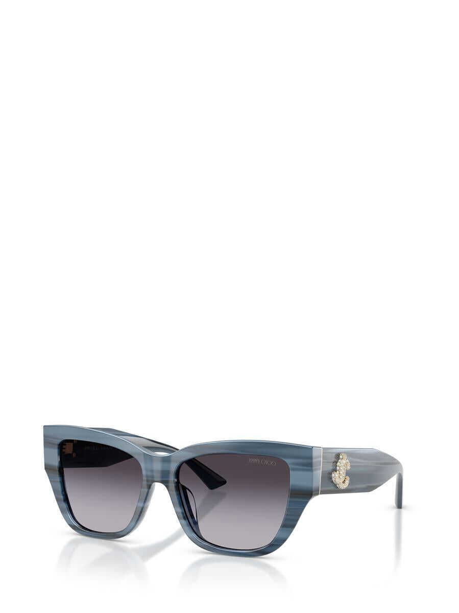 Ochelari de soare Jimmy Choo Jimmy Choo Sunglasses STRIPED NAVY Femei (BM 19319118) 2