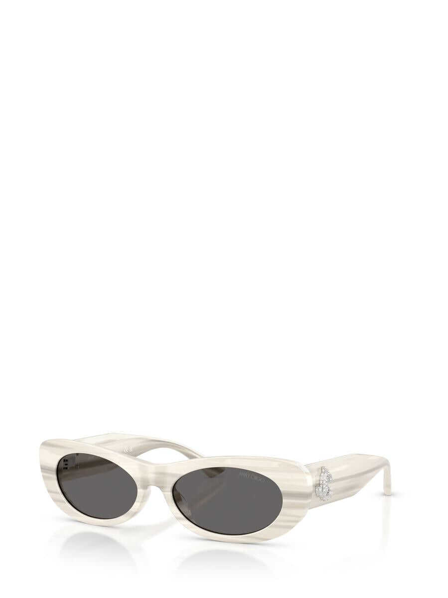 Ochelari de soare Jimmy Choo Jimmy Choo Sunglasses STRIPED WHITE Femei (BM 19319124) 2