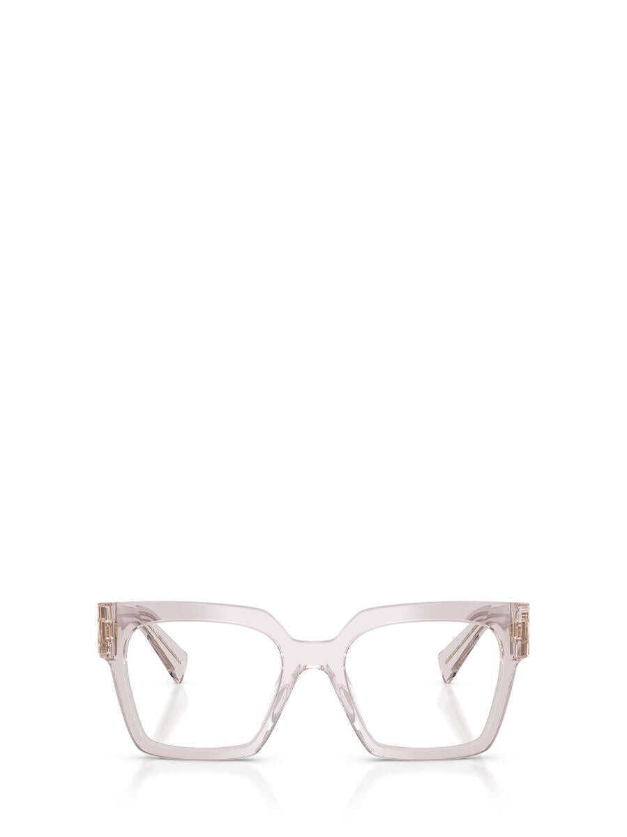 Ochelari de soare MIU MIU EYEWEAR Miu Miu Eyewear Eyeglasses TRANSPARENT MAUVE Femei (BM 19319913) 1