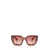 MIU MIU EYEWEAR Miu Miu Eyewear Sunglasses STRIPED TOBACCO