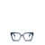 MIU MIU EYEWEAR Miu Miu Eyewear Eyeglasses BLUE TRANSPARENT