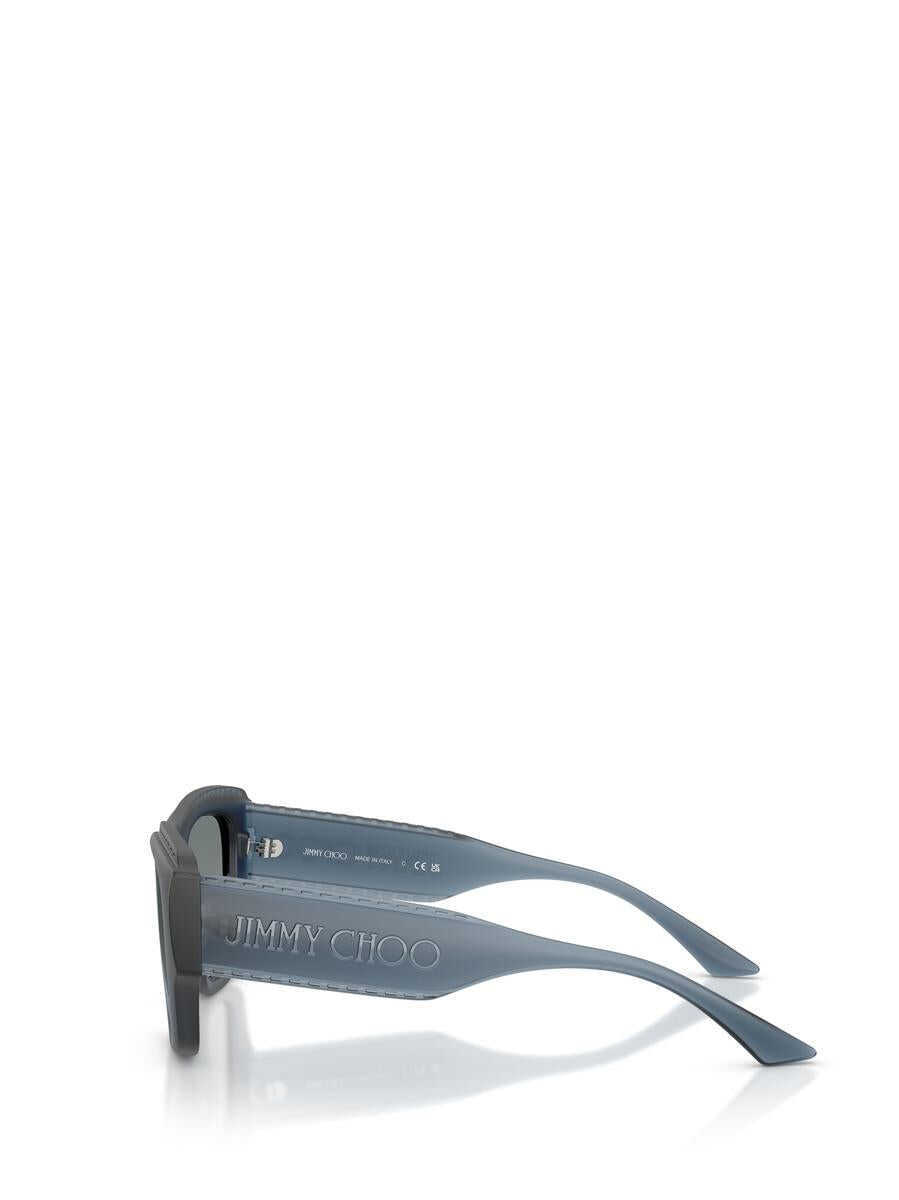 Ochelari de soare Jimmy Choo Jimmy Choo Sunglasses MATTE TRANSPARENT NAVY Femei (BM 19320063) 3