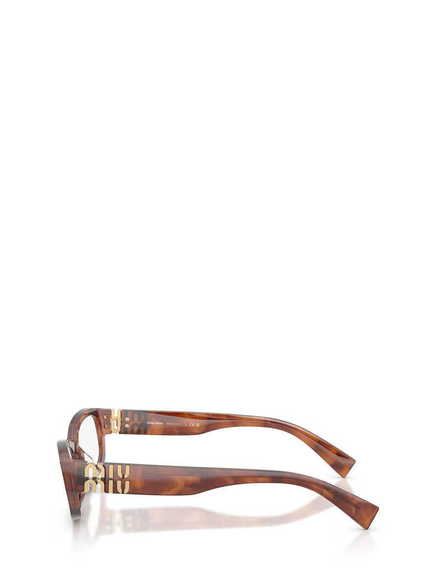 Ochelari de soare MIU MIU EYEWEAR Miu Miu Eyewear Eyeglasses STRIPED TOBACCO Femei (BM 19320429) 3