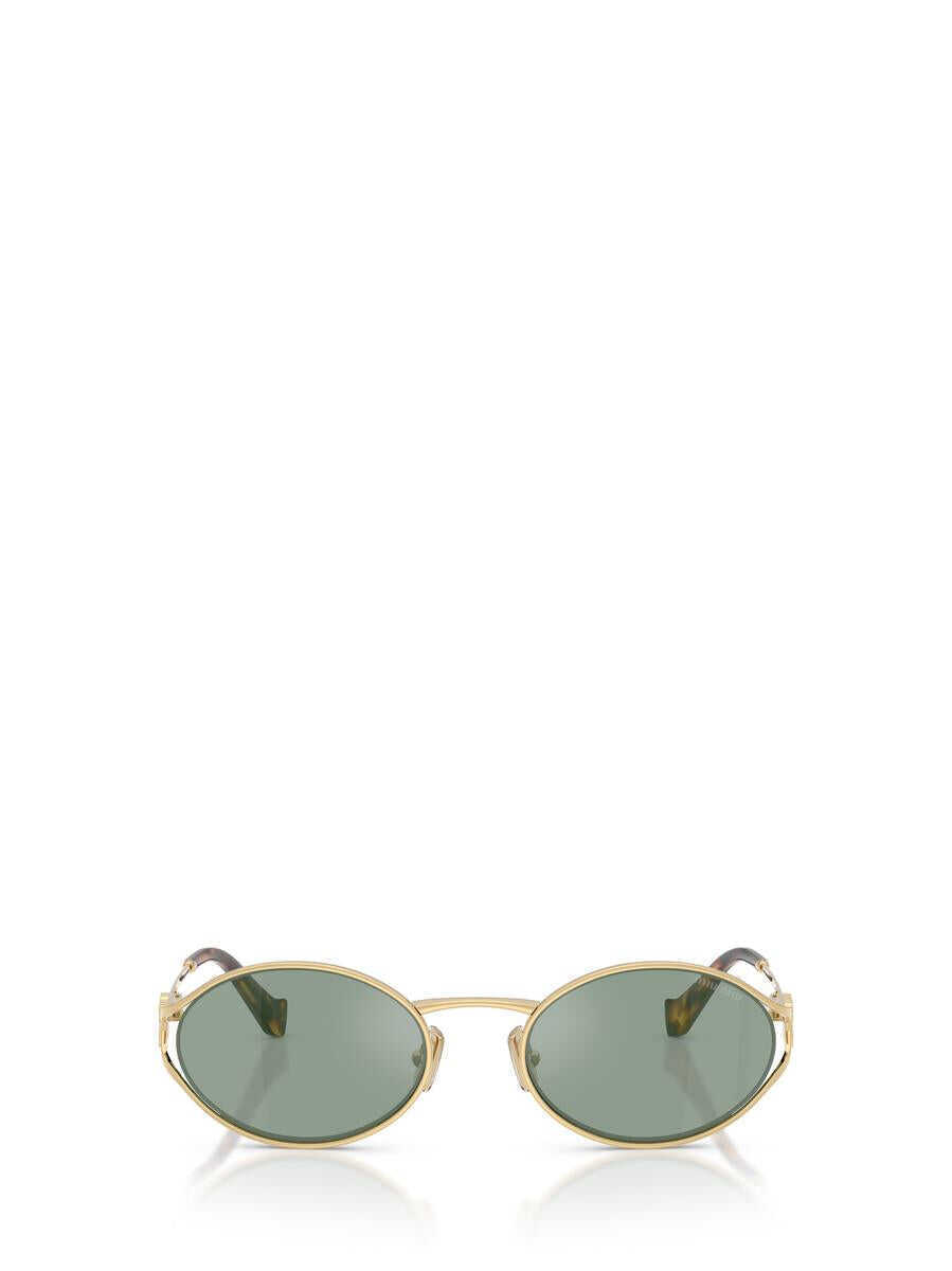 Ochelari de soare MIU MIU EYEWEAR Miu Miu Eyewear Sunglasses GOLD Femei (BM 19320444) 1