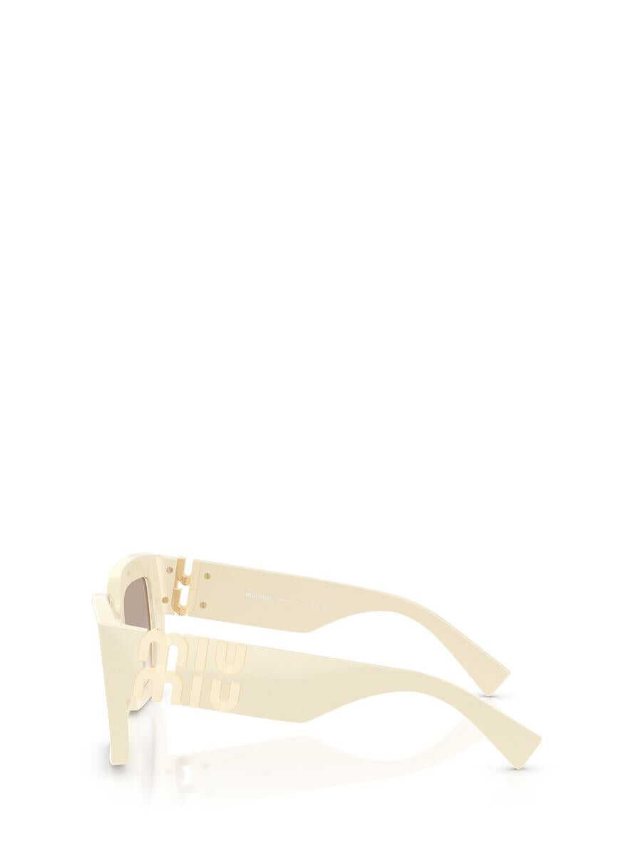 Ochelari de soare MIU MIU EYEWEAR Miu Miu Eyewear Sunglasses Beige Femei (BM 19320468) 3