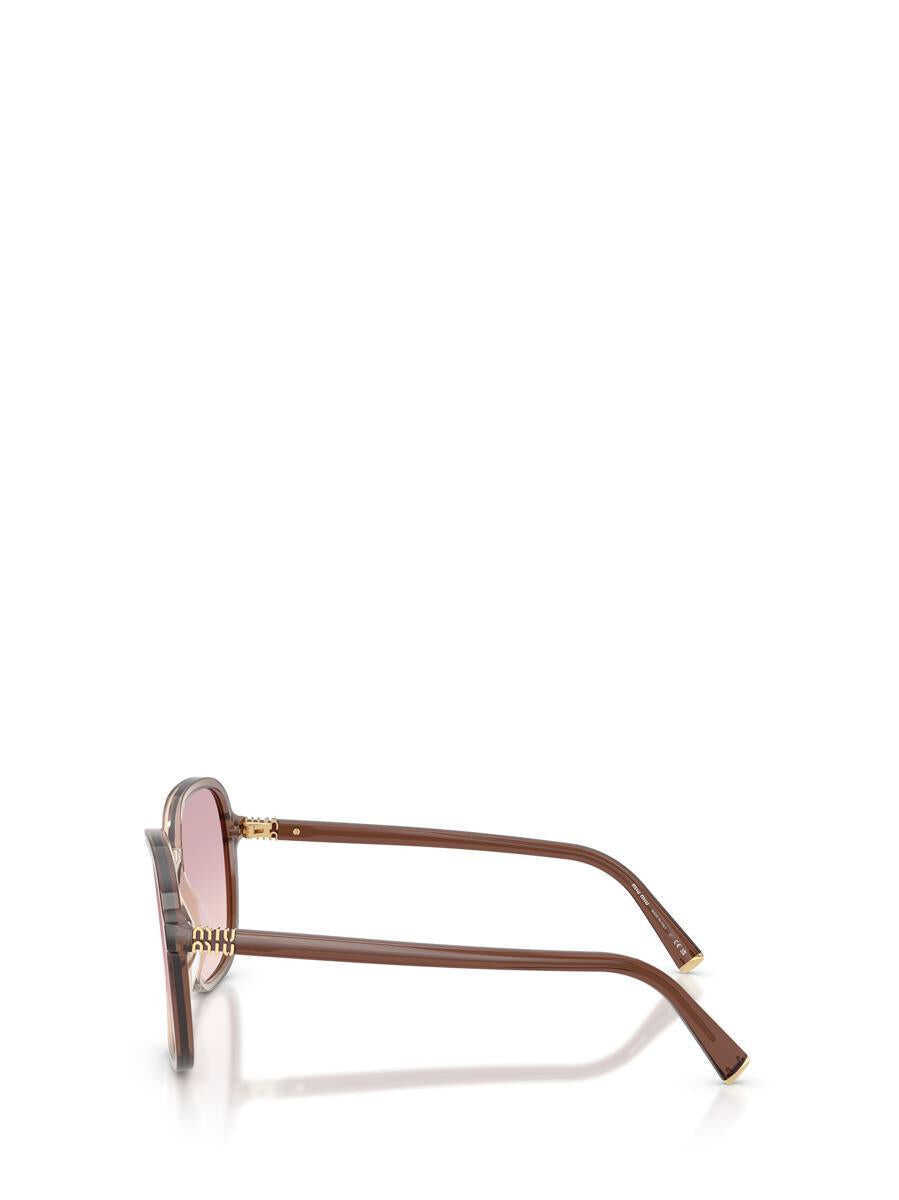 Ochelari de soare MIU MIU EYEWEAR Miu Miu Eyewear Sunglasses BROWN GRADIENT Femei (BM 19320516) 3