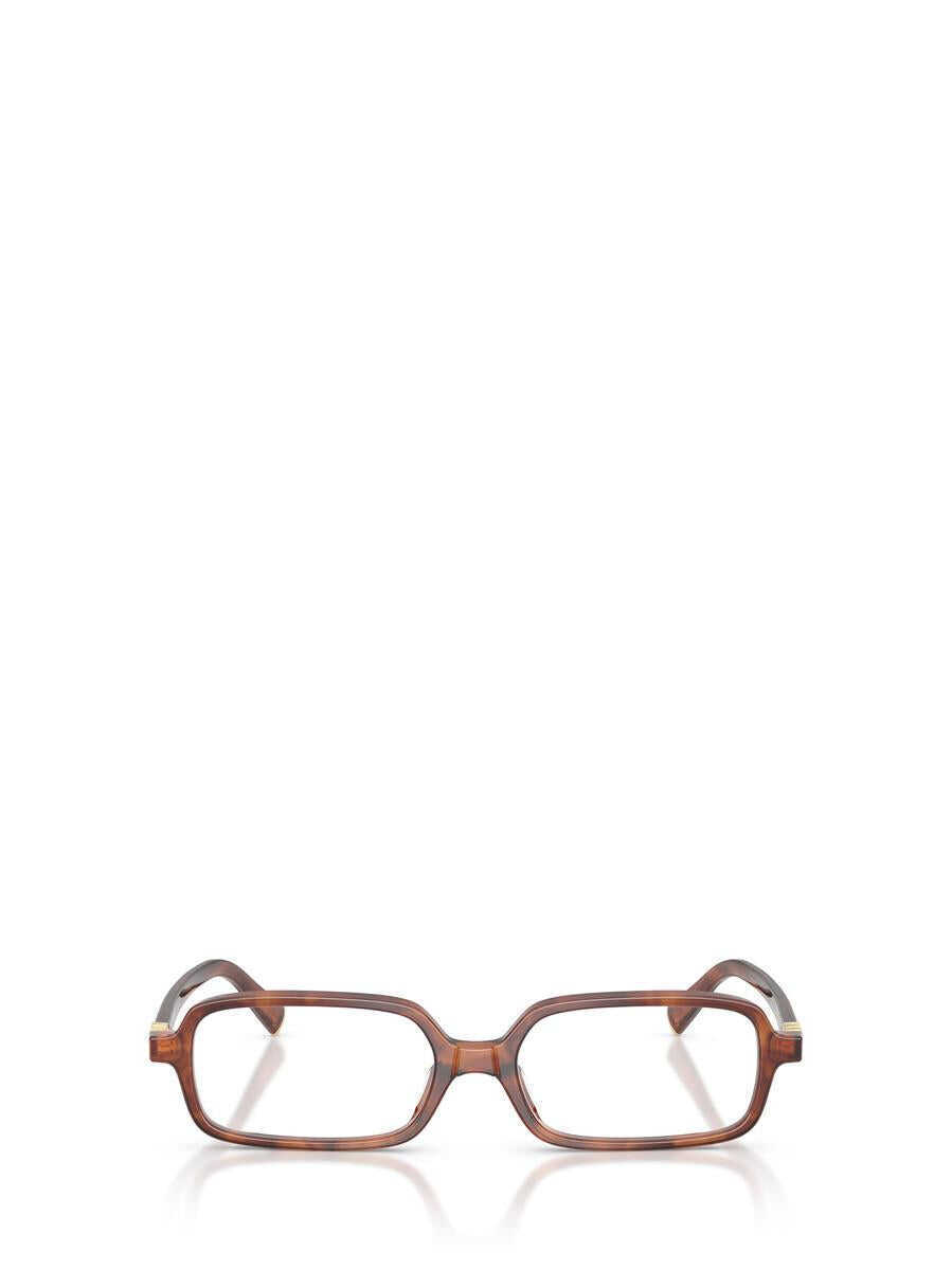 Ochelari de soare MIU MIU EYEWEAR Miu Miu Eyewear Eyeglasses STRIPED TOBACCO Femei (BM 19320519) 1