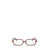 MIU MIU EYEWEAR Miu Miu Eyewear Eyeglasses STRIPED TOBACCO