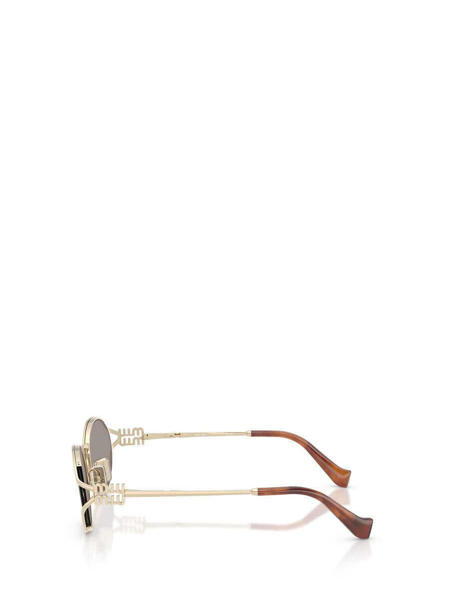 Ochelari de soare MIU MIU EYEWEAR Miu Miu Eyewear Sunglasses Gold Femei (BM 19320630) 3