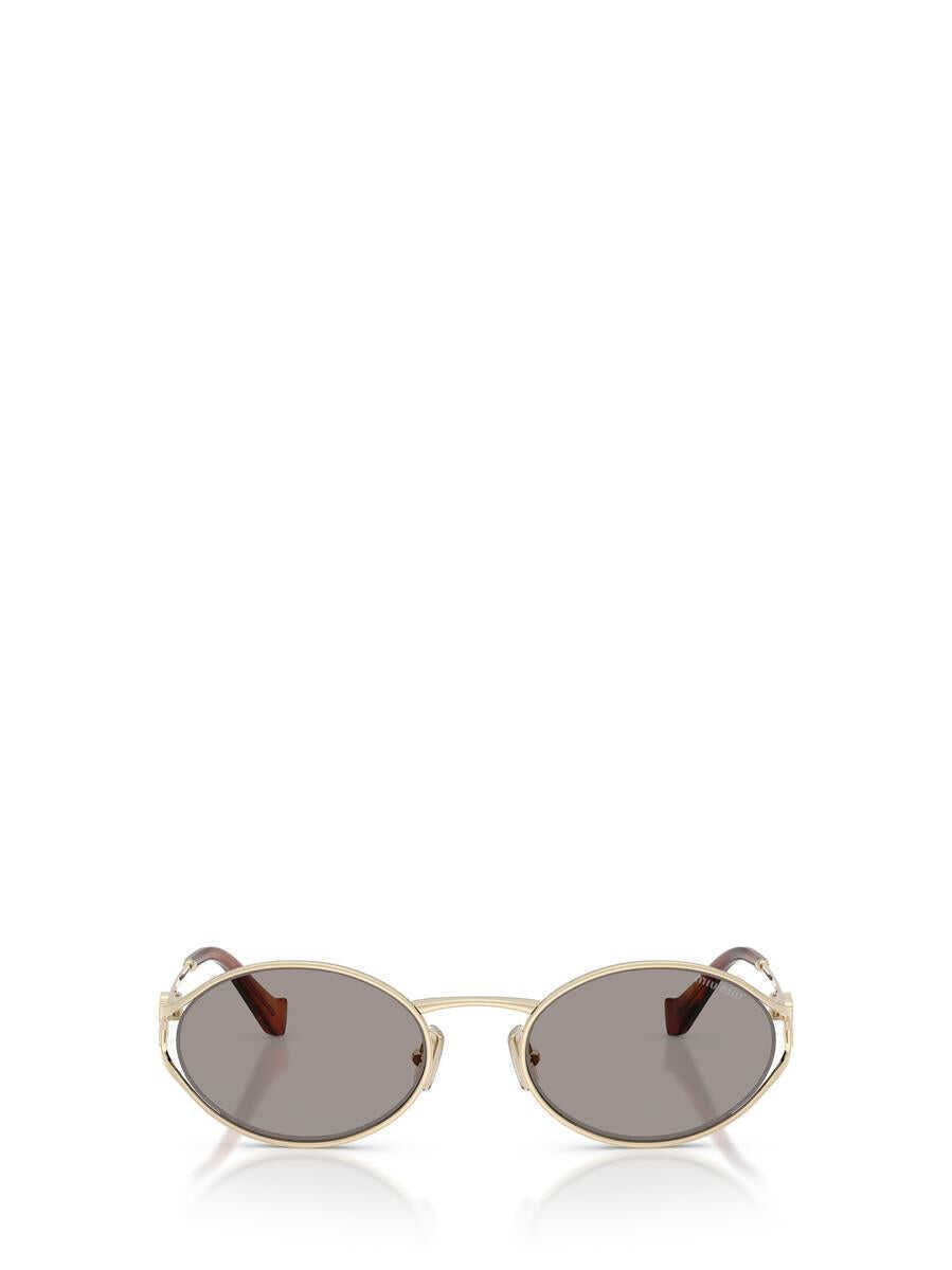Ochelari de soare MIU MIU EYEWEAR Miu Miu Eyewear Sunglasses Gold Femei (BM 19320630) 1