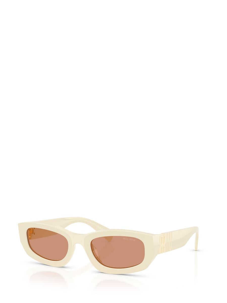 Ochelari de soare MIU MIU EYEWEAR Miu Miu Eyewear Sunglasses Beige Femei (BM 19320651) 2