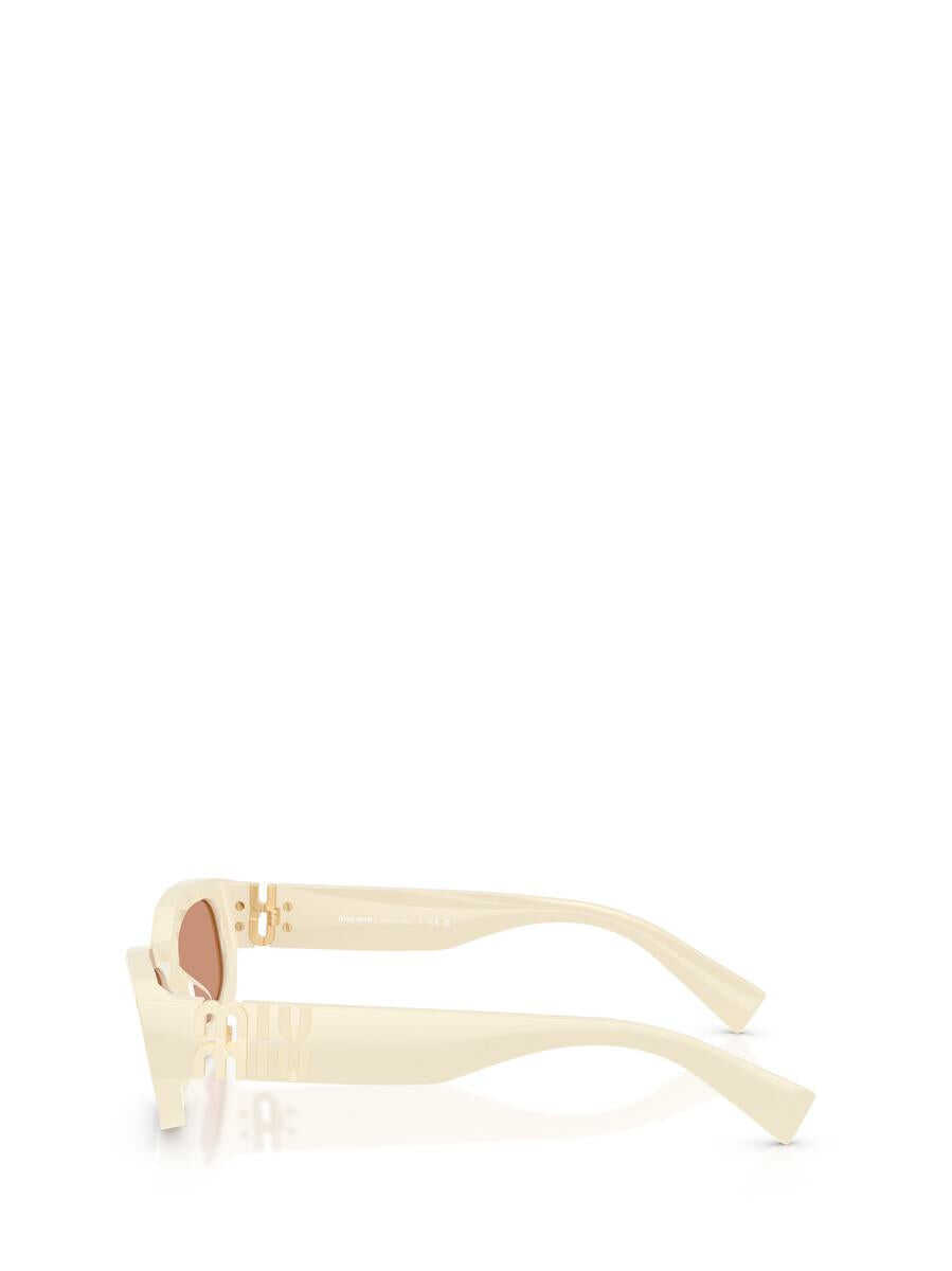 Ochelari de soare MIU MIU EYEWEAR Miu Miu Eyewear Sunglasses Beige Femei (BM 19320651) 3