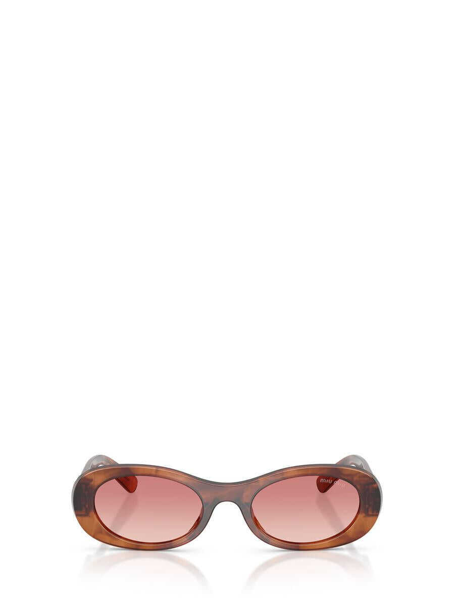 Ochelari de soare MIU MIU EYEWEAR Miu Miu Eyewear Sunglasses STRIPED TOBACCO Femei (BM 19320669) 1