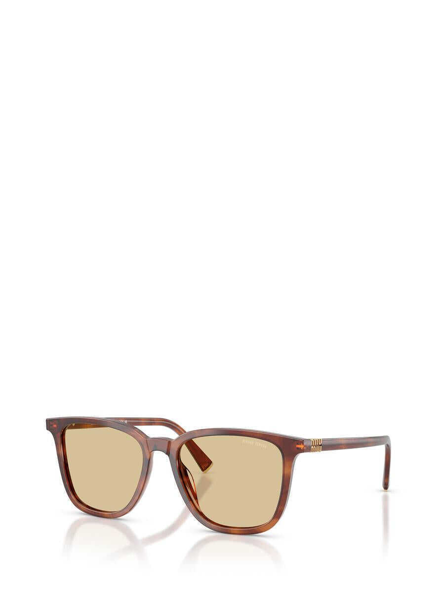 Ochelari de soare MIU MIU EYEWEAR Miu Miu Eyewear Sunglasses STRIPED TOBACCO Femei (BM 19320735) 2
