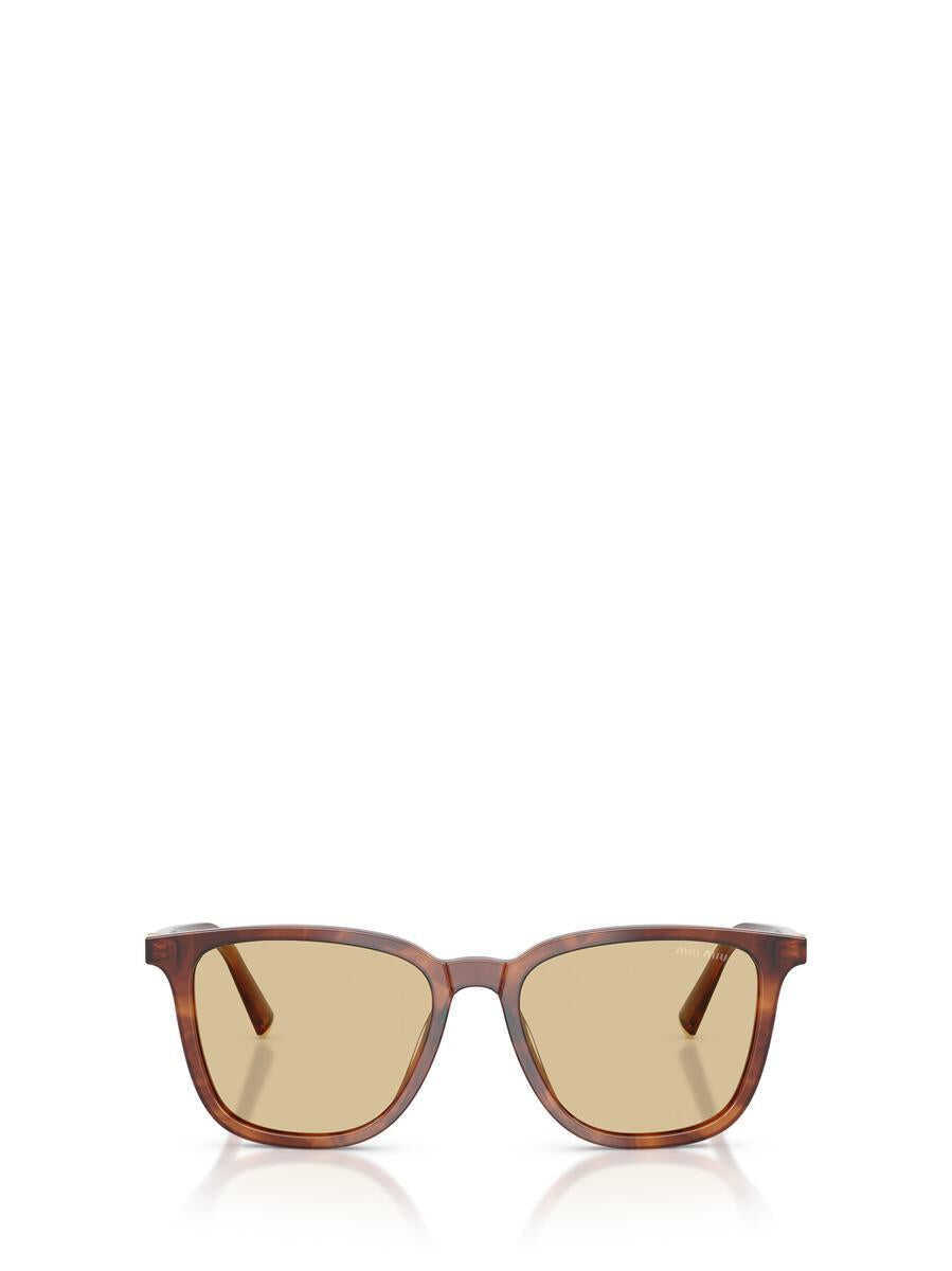 Ochelari de soare MIU MIU EYEWEAR Miu Miu Eyewear Sunglasses STRIPED TOBACCO Femei (BM 19320735) 1