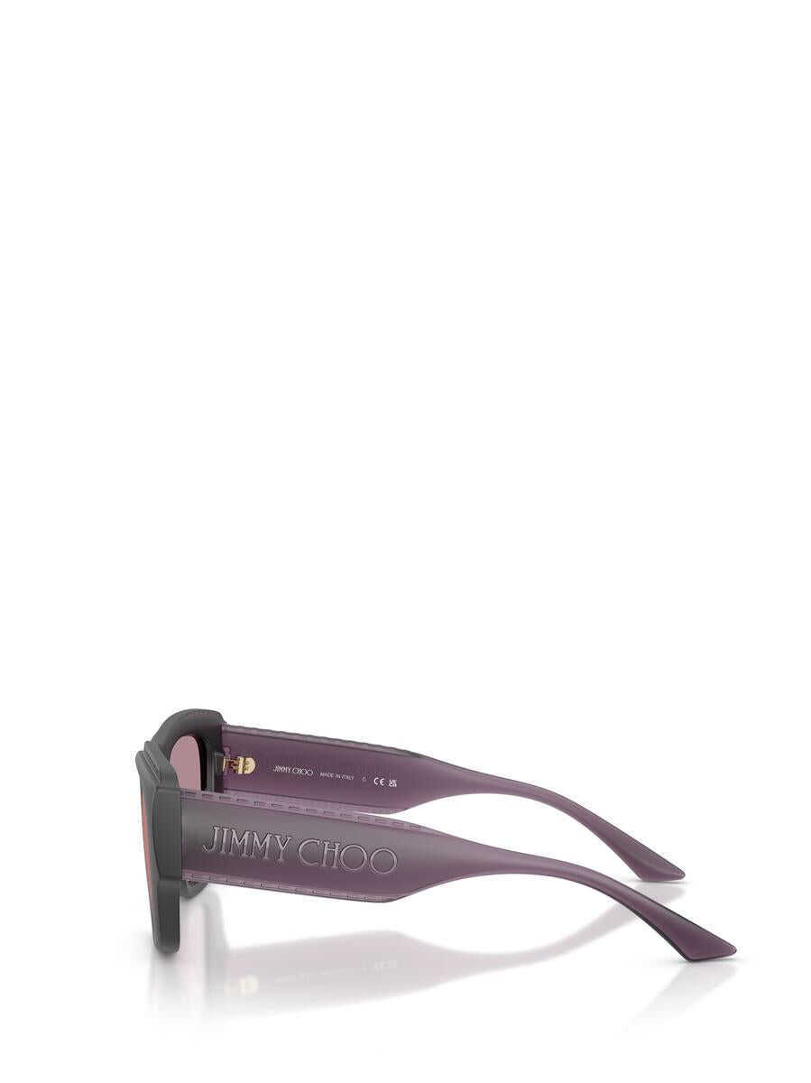 Ochelari de soare Jimmy Choo Jimmy Choo Sunglasses TRANSPARENT PRUNE Femei (BM 19320936) 3