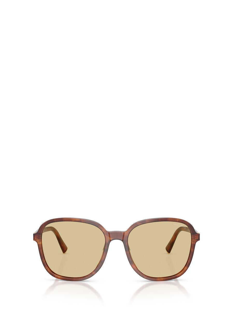 Ochelari de soare MIU MIU EYEWEAR Miu Miu Eyewear Sunglasses STRIPED TOBACCO Femei (BM 19320948) 1