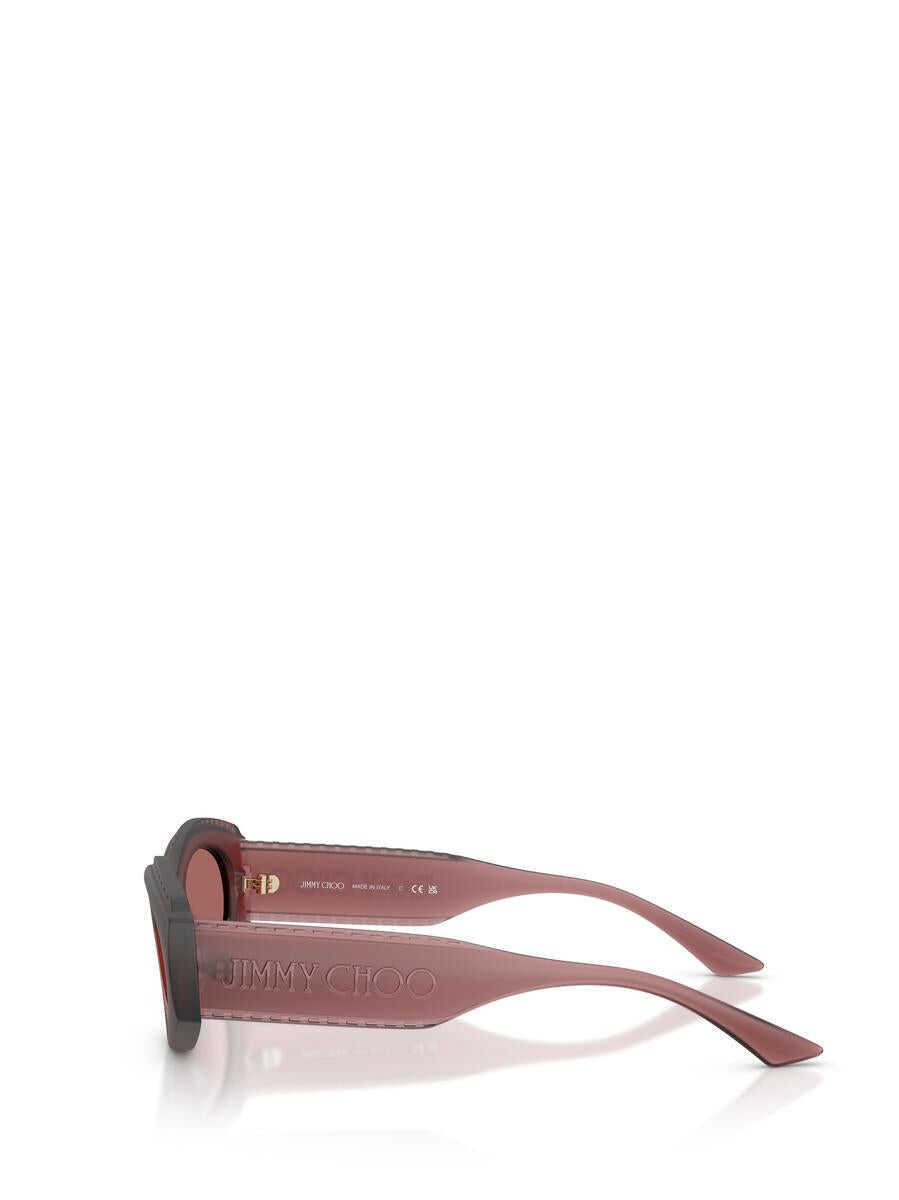 Ochelari de soare Jimmy Choo Jimmy Choo Sunglasses TRANSPARENT CRANBERRY Femei (BM 19320954) 3