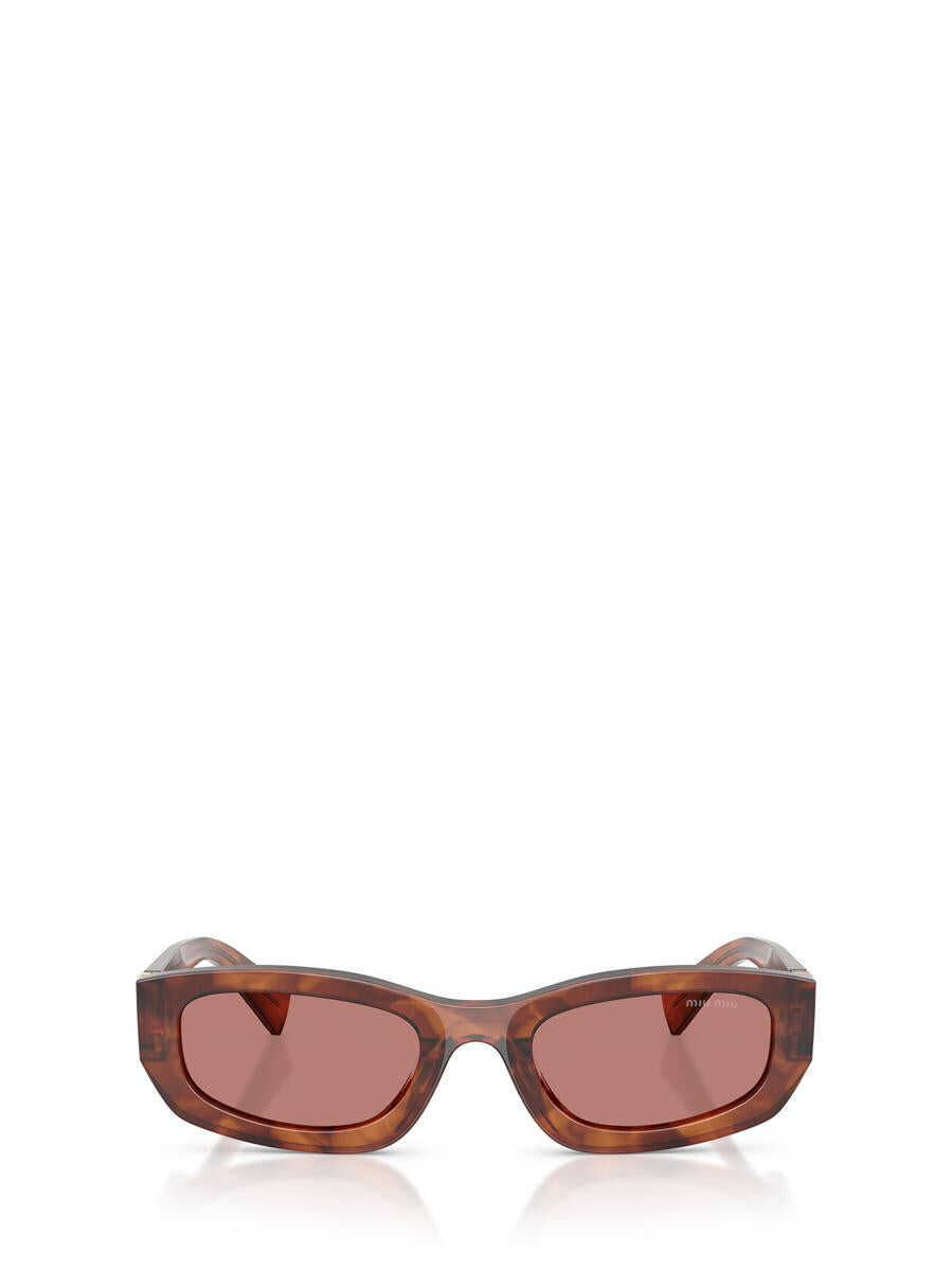 Ochelari de soare MIU MIU EYEWEAR Miu Miu Eyewear Sunglasses STRIPED TOBACCO Femei (BM 19320999) 1