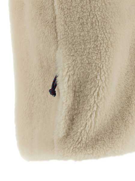 Geci Tory Burch Tory Burch Colorblock Highpile Vest WHITE Femei (BM 19321497) 4