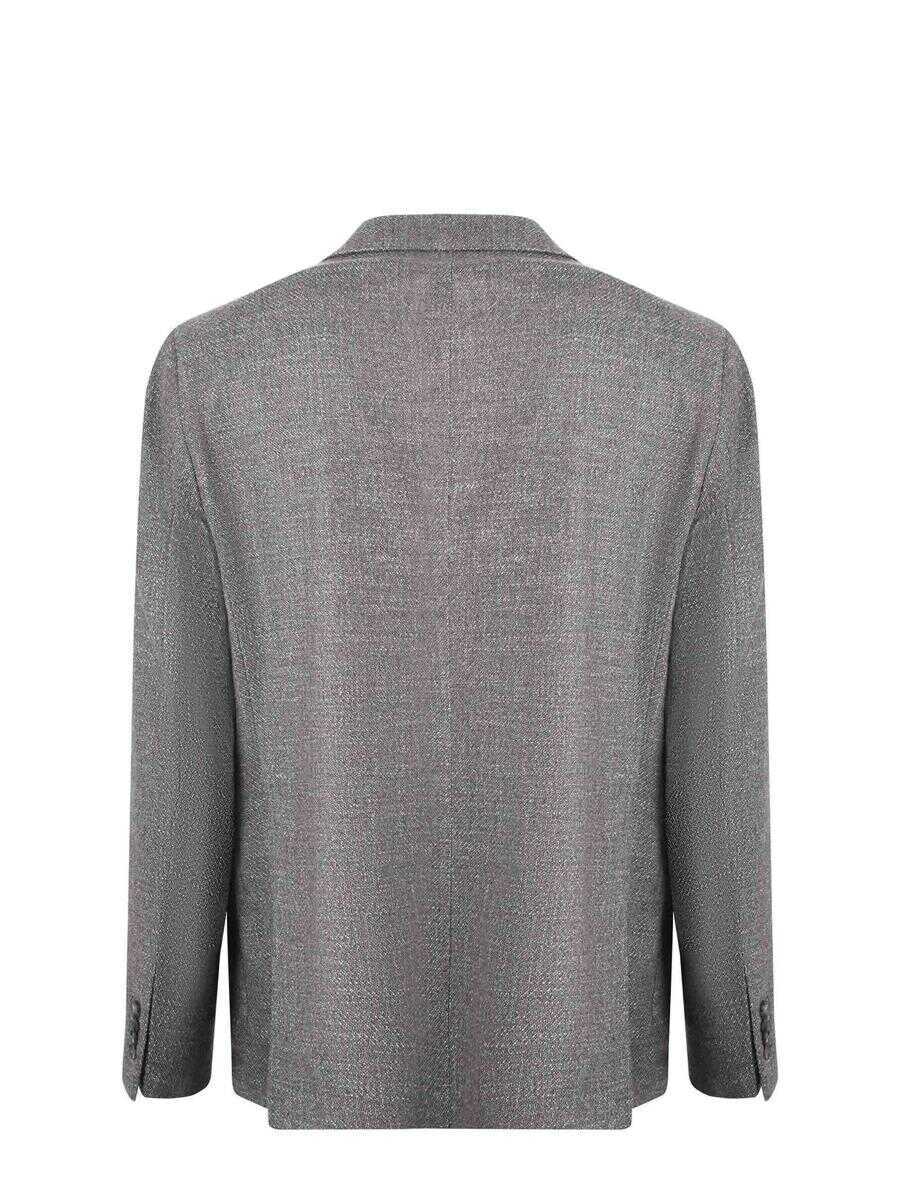 Geci Tagliatore Tagliatore  Jackets Grey Barbati (BM 19321551) 3