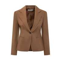 Sacouri Max Mara Max Mara Camel One-Breasted Blazer Femei